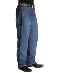 Cinch Men's Blue Label Tapered Loose Fit Jeans -Ariat Shop 010788 L3 P2
