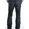 Cinch Men's Carter 2.4 Dark Wash Mid Rise Relaxed Bootcut Performance Jeans -Ariat Shop 010K52 88 P1