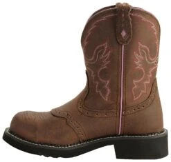 Justin Gypsy Women's Wanette 8" EH Work Boots - Steel Toe -Ariat Shop 045N66 BR LT