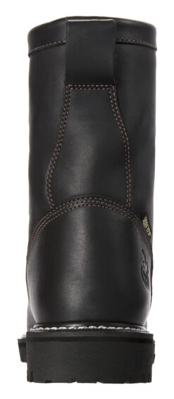 Georgia Boot Men's Insulated Low Heel Logger Work Boots - Round Toe -Ariat Shop 050R21 89 BK