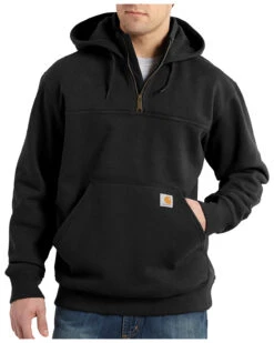 Carhartt Men's Rain Defender Paxton Hooded Zip Mock Work Sweatshirt -Ariat Shop 086H67 89 D1