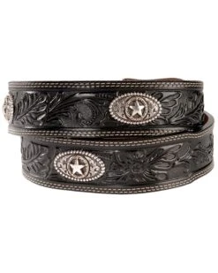Justin Men's Ranch Star Concho Belt -Ariat Shop 120F19 89 P2