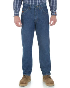 Wrangler Men's FR Relaxed Fit Work Jeans -Ariat Shop 2000005723 402 P2