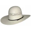 Hat Biz Men's Natural Open Bangora Straw Western Hat -Ariat Shop 2000062333 000 P1