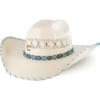 Charlie 1 Horse Girls' Natural Straw Hat -Ariat Shop 2000207643 101 P1