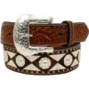 Ariat Men's Leather Diamond Concho Western Belt -Ariat Shop 2000218578 280 P1