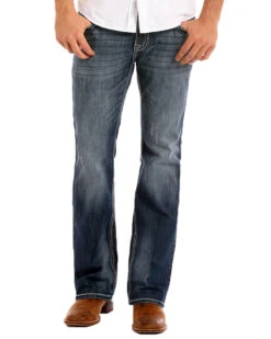 Rock & Roll Denim Men's Reflex Pistol Straight Leg Jeans -Ariat Shop 2000241163 402 P2