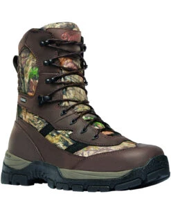 Danner Men's Mossy Oak Alsea 8" Lace-Up Waterproof 1000G Insulated Boots - Round Toe