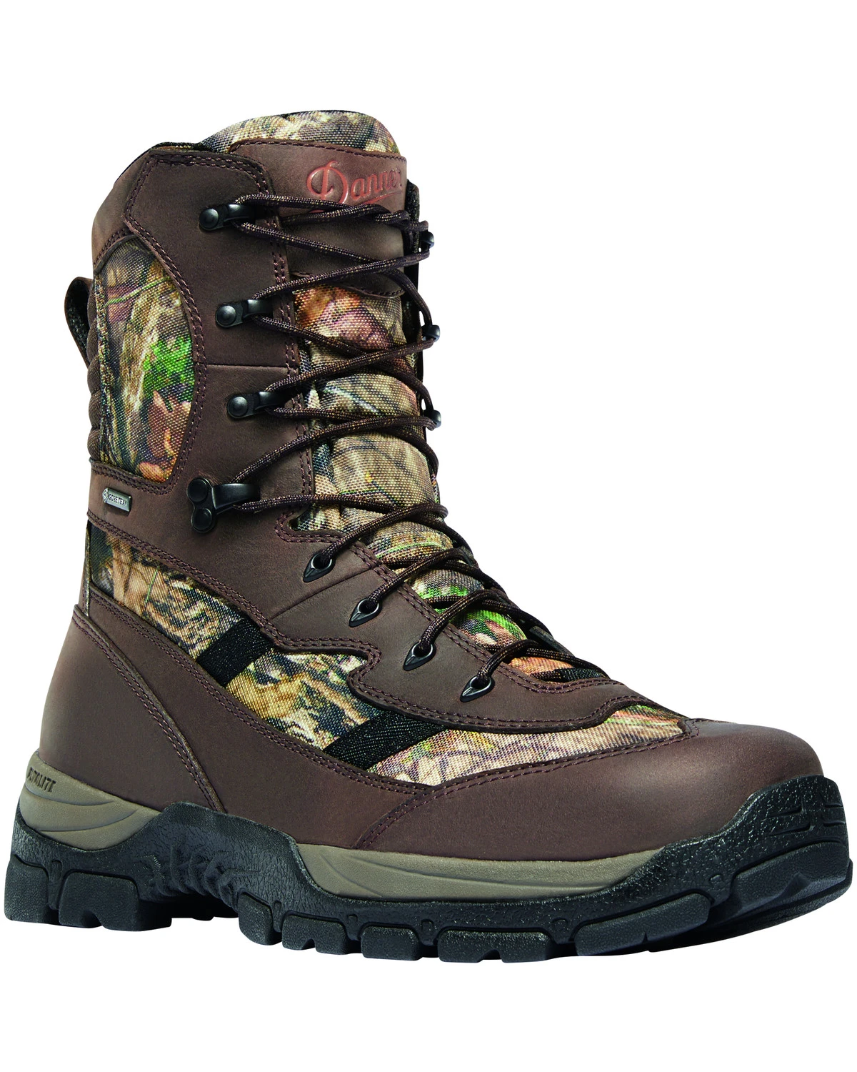 Danner Men's Mossy Oak Alsea 8" Lace-Up Waterproof 1000G Insulated Boots - Round Toe 3 Danner Men's Mossy Oak Alsea 8" Lace-Up Waterproof 1000G Insulated Boots - Round Toe
