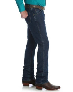 Wrangler Men's Premium Performance Cowboy Cut Vintage Stone Slim Jeans -Ariat Shop 2000251625 402 P3