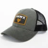 Hawx® Men's Grey Patch Logo Trucker Cap -Ariat Shop 2000258263 020 P1