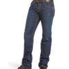 Ariat Men's Dark Wash Shale Low Rise Straight Work Jeans - Big -Ariat Shop 2000269231 402 P1