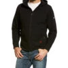 Ariat Men's Black FR Zip-Front Hooded Sweatshirt - Big -Ariat Shop 2000274556 001 P1