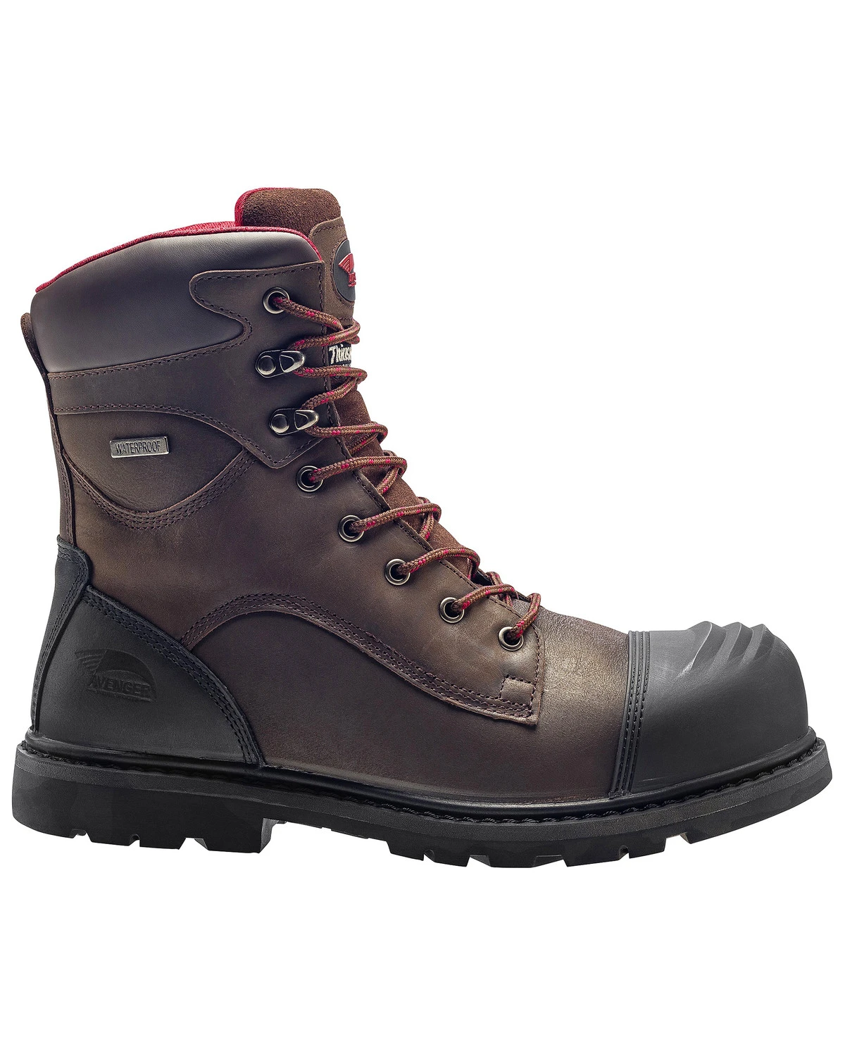 Avenger Men's 8" Waterproof Work Boots - Composite Toe 4 Avenger Men's 8" Waterproof Work Boots - Composite Toe - Image 2