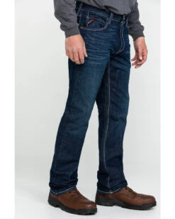 Ariat Men's FR M4 Durastretch Lineup Straight Work Jeans -Ariat Shop 2000281628 020 P3