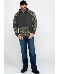 Ariat Men's FR Durastretch Camo Patriot Hoodie Work Sweatshirt - Big -Ariat Shop 2000281951 340 P6