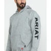 Ariat Men's FR Primo Fleece Logo Hooded Work Sweatshirt -Ariat Shop 2000281958 070 P1
