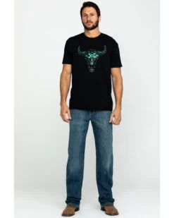 Cinch Men's Grant Medium Stonewash Mid Relaxed Bootcut Jeans -Ariat Shop 2000283510 402 P6