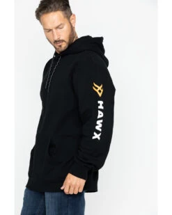 Hawx Men's Logo Sleeve Hooded Work Sweatshirt - Big -Ariat Shop 2000284106 001 P4