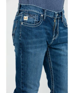 Cinch Men's Ian Medium Stone Wash Slim Boot Jeans -Ariat Shop 2000288366 402 P4