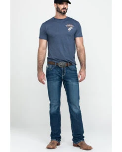 Cinch Men's Ian Medium Stone Wash Slim Boot Jeans -Ariat Shop 2000288366 402 P6