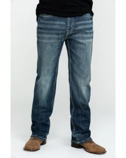 Rock & Roll Cowboy Men's Reflex Double Barrel Relaxed Bootcut Jeans -Ariat Shop 2000289965 400 P2