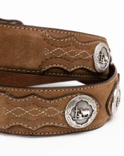 Cody James Men's Hair-On Praying Cowboy Concho Western Belt -Ariat Shop 2000291521 200 P4