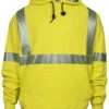National Safety Apparel Men's 2X-3X FR Vizable Hi-Vis Waffle Weave Hooded Work Sweatshirt - Tall -Ariat Shop 2000315725 730 P1