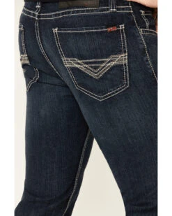 Rock & Roll Denim Men's FR Dark Reflex Revolver Slim Straight Work Jeans -Ariat Shop 2000323863 401 P3