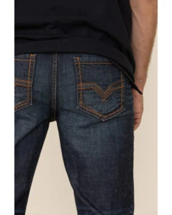 Moonshine Spirit Men's Eating Iron Dark Stretch Slim Straight Jeans -Ariat Shop 2000325524 400 P4