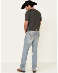 Cody James Core Men's Sawbuck Light Wash Stretch Stackable Straight Jeans -Ariat Shop 2000325658 400 P3