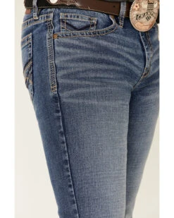 Cody James Men's Bronco Medium Wash Stackable Straight Stretch Jeans -Ariat Shop 2000332558 400 P5