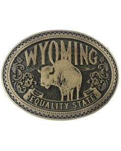 Cody James Men's Wyoming Heritage Buckle