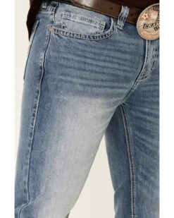 Rock & Roll Denim Men's Light Vintage Revolver Stretch Slim Straight Jeans -Ariat Shop 2000333354 400 P4