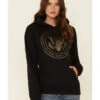 Ruby's Rubbish Women's She's A Good Girl USA Seal Graphic Hooded Sweatshirt -Ariat Shop 2000337415 001 P1