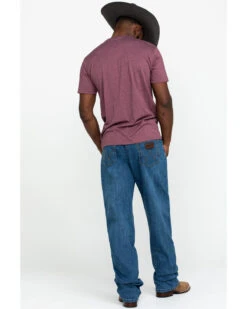 Wrangler 20X Men's Admiral Blue Relaxed Competition Bootcut Jeans - Long -Ariat Shop 2000338084 400 P5