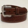 M & F Western Men's Basketweave Floral & Filigree Leather Western Belt -Ariat Shop 2000338171 200 P1