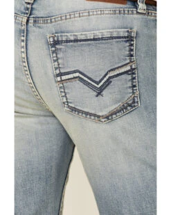 Moonshine Spirit Men's Wild West Light Wash Stretch Stackable Straight Jeans -Ariat Shop 2000338828 400 P4