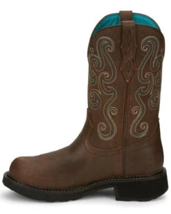 Justin Women's Tasha Waterproof Western Work Boots - Steel Toe -Ariat Shop 2000340881 200 P3