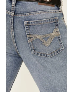 Cody James Men's Mustang Light Wash Stretch Slim Straight Jeans -Ariat Shop 2000341540 400 P4