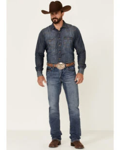 Cody James Core Men's Bannon Dark Wash Stretch Slim Straight Jeans