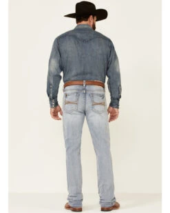 Cody James Core Men's Ringo Light Wash Performance Stretch Stackable Straight Jeans 9 Cody James Core Men's Ringo Light Wash Performance Stretch Stackable Straight Jeans -Ariat Shop 2000342678 400 P4