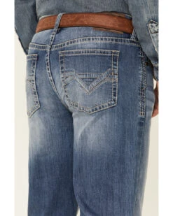 Cody James Men's Finley Light Wash Stackable Stretch Regular Straight Jeans -Ariat Shop 2000342921 400 P3