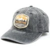 H3 Sportgear Men's Acid Wash Yellowstone National Park Patch Ball Cap -Ariat Shop 2000346023 001 P1
