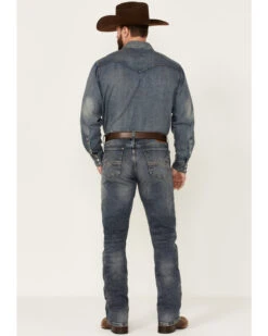 Wrangler 20X Men's No.42 Cayuse Medium Wash Stretch Slim Bootcut Jeans -Ariat Shop 2000346862 400 P3