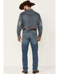 Wrangler 20X Men's No.44 Sierra Medium Wash Stretch Slim Straight Jeans - Long 8 Wrangler 20X Men's No.44 Sierra Medium Wash Stretch Slim Straight Jeans - Long -Ariat Shop 2000347675 400 P3