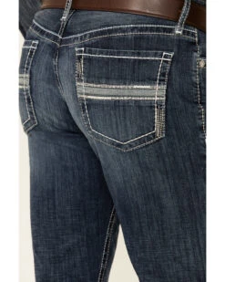 Cinch Men's Ian Dark Wash Performance Stretch Slim Bootcut Jeans -Ariat Shop 2000349448 402 P3