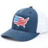 Oil Field Hats Men's Navy American Flag US Patch Mesh-Back Ball Cap 1 Oil Field Hats Men's Navy American Flag US Patch Mesh-Back Ball Cap -Ariat Shop 2000350291 410 P1