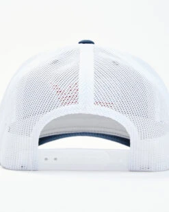 Oil Field Hats Men's Navy American Flag US Patch Mesh-Back Ball Cap -Ariat Shop 2000350291 410 P3