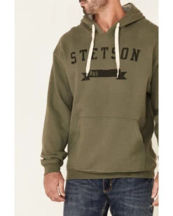 Stetson Men's Green Logo Banner Graphic Hooded Sweatshirt -Ariat Shop 2000350322 300 P3